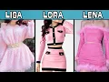 Download Lagu Lisa, Lora, or Lena 💖 | Create Your Stylish Pink Look!💄✨👠 #lisa #lena #lisaorlena