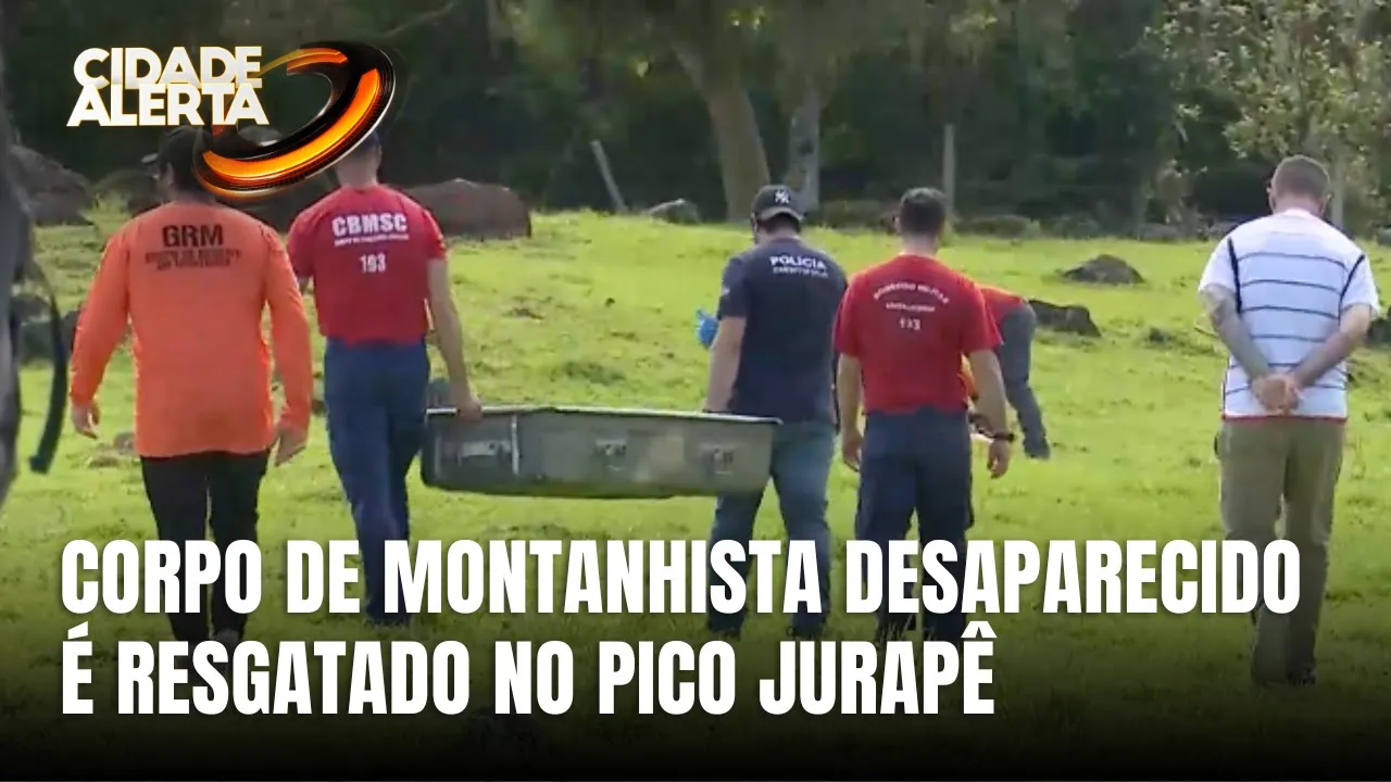 Resgate no Pico Jurapê: bombeiros encontram montanhista desaparecido
