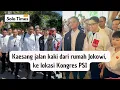Download Lagu Dapat Wejangan Jokowi, Kaesang Jalan Kaki dari Rumah ke Venue Kongres PSI