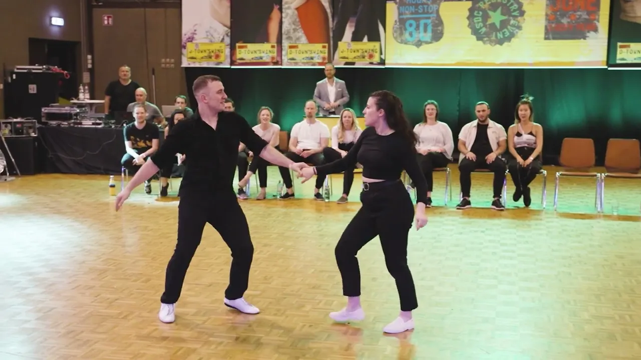 Kyle Fitzgerald & Melodie Paletta - Strictly Open Finals - D-Town Swing 2023