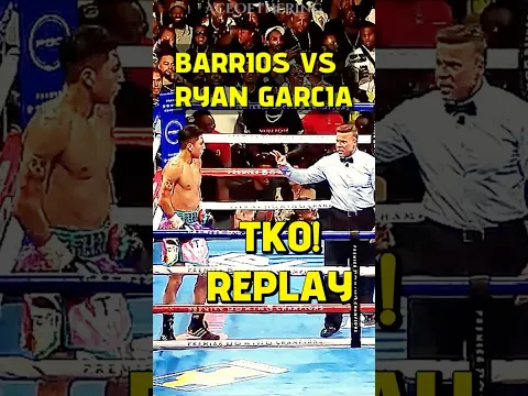 RYAN GARCIA vs MARIO BARRIOS | The Punch That Shocked Everyone!