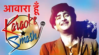 awara hoon new age karaoke song with lyrics awara c scale rajendra kale