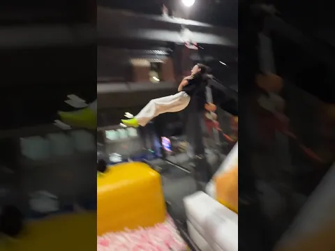 You have THIS sport in your country?! 😳🔥Crazy Trampoline Aerial Game 😂
