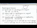 6-2 Parallelograms