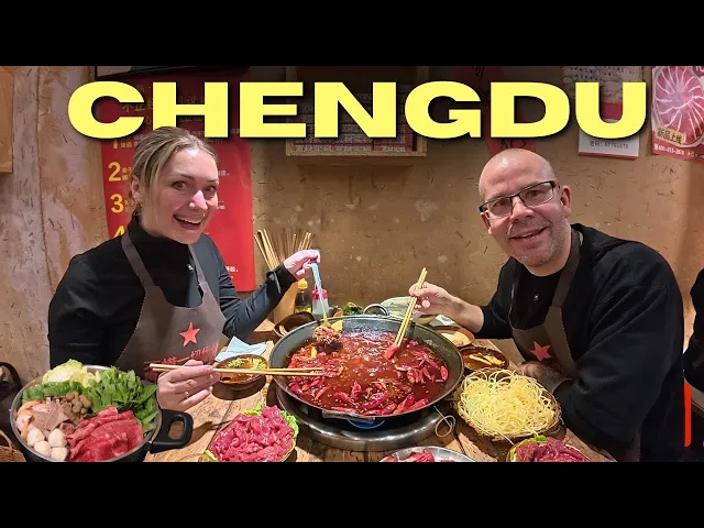 TOP 2 Things to do in CHENGDU CHINA (Insane Szechuan Hot Pot !!!)