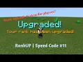 RankUP Plugin Speed Code