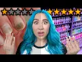 1 STAR NAIL SALON VS 5 STAR NAIL SALON One Hand Each