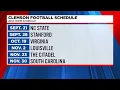 Clemson announces 2024 football schedule