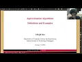 Approximation Algorithms Part 1