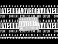Parental Advisory Explicit Content Template
