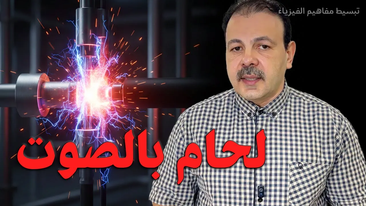 حين يتحول الصوت إلى نار 🔥 تقنية تلحم الأشياء في أقل من ثانية