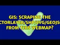 GIS Scraping the from this webmap 3 Solutions