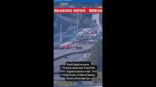 Bomb Squad on I-75 South All Lanes Closed
