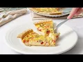DG Better for You Recipe Easy Vegetable Quiche