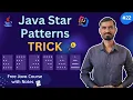 Star Patterns in Java Solve ANY Pattern Program with This ONE Trick