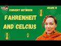 Grade 12 Mathematical Literacy Degrees Celsius and Fahrenheit