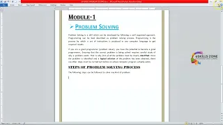 GW BASIC - Lecture 1 Problem Solving INTRO
