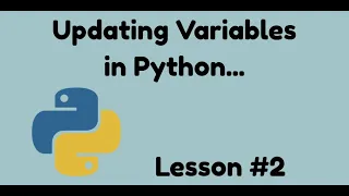 Updating Variables Python for BEGINNERS The World of Code