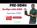 PRE-DEMO DevOps with AWS - 76 Best DevOps Training DevOpsAndCloudWithSiva