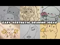 Easy pinterest inspired cute and aesthetic drawing ideas