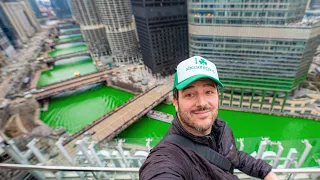 24 Hours in Chicago for St Patricks Day Green River Dyeing Cruise More
