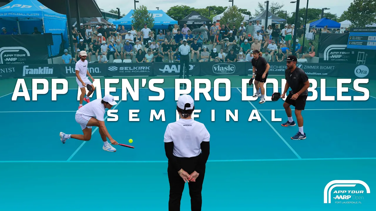 Men's Pro Doubles Semifinal - Will Howells & Jack Munro vs. Patrick Kawka & Mark Dancuart | APP Tour