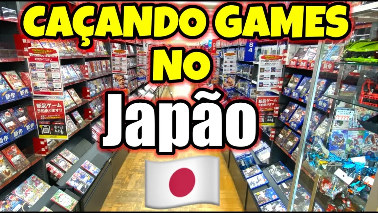 CAÇADA GAMER  NO JUNK, “LIXO“ DOS GAMES DO JAPÃO