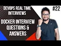 Docker RealTime Interview Questions and Answers Docker Interview Questions for DevOps 22