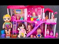 Download Lagu [🐰toy asmr🐰] Adorable Pink Princess House With Water Slider Set ASMR Satisfying Unboxing No Talking