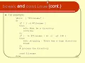 break and continue - Shell Scripting