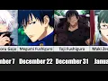 Lagu Which Jujutsu Kaisen Character Has The Same Birthday As You?