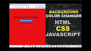 Change Website Background Color Dynamically with JavaScript Beginner HTML CSS JS Project
