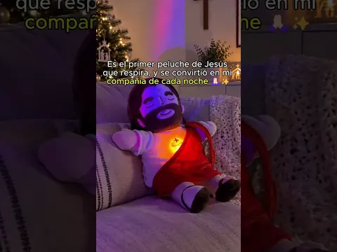 El peluche de Jesús que respira ya está disponible 🙏🤍
