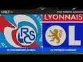 EA SPORTS FC25 Ligue1 RC Strasbourg VS Olympique Lyonnais