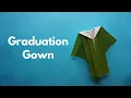 Graduation Gown Origami
