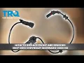 How to Replace Front ABS Sensors 2007-2014 Chevrolet Silverado 2500