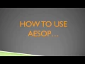 How to Use Aesop 1