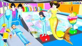 Download Yuta Sakit Parah 😰 Mio Panik Baby Raksasa Celine Hara Kolam Renang Mermaid Raksasa | Sakura School MP3