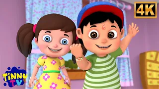 Jhilmil Chand Sitaron Si Raksha Bandhan, रक्षा बंधन गीत, Hindi Nursery Rhymes, Tinnu Tv Kids Videos