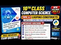 Looping Constructs Topic 4 2 Chapter 4 Control Structures in Python Class 10 Computer Science
