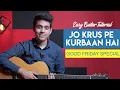 Download Lagu Jo Krus Pe Kurbaan Hai - Easy Guitar Chords Tutorial | Good Friday Special | Yeshu Ke Geet