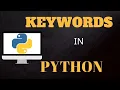 Python Keywords python Keywords in Python Python Keywords in hindi