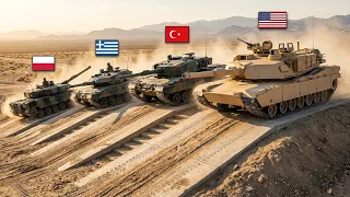 NATO's 23 Biggest Tank Fleets! Country Ranking