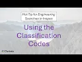 Using Classification Codes in Inspec