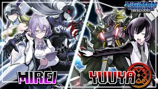 Digimon Card Game Mirei Mastemon Purple VS Black Wargreymon X Red BT-11