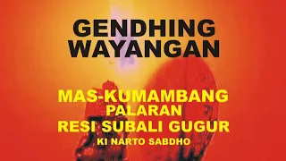 ki narto sabdho saat resi subali gugur