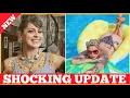 American Pickers Danielle Colby goes topless and nearly all nude while tanning on an inflatable