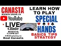 How to Play Canasta Learn Special Hands Live Clinic 2024 5-6