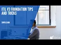 ITIL V3 Foundation Tips and Tricks