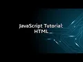 JavaScript Tetris Tutorial Part 1 HTML